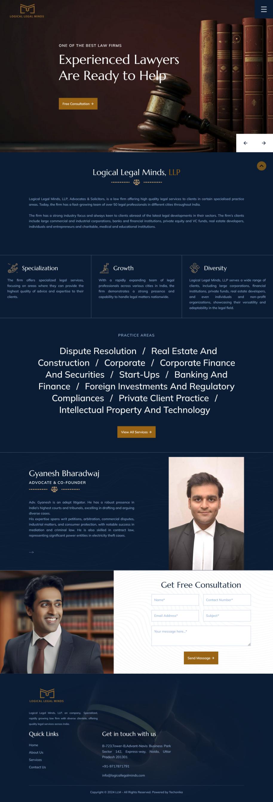 Logical Legal Minds LLP – Advocates & Solicitors, India